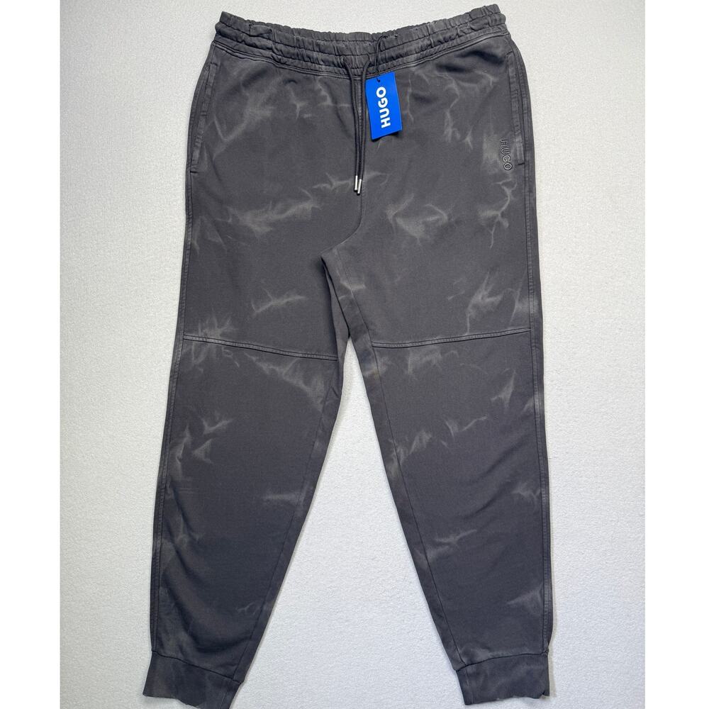 Hugo Boss Mens Nustroody Loose Fit Sweatpants black XL $128